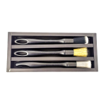 Фото 2 Набор кистей для детейлинга с   разной жесткостью (3шт)