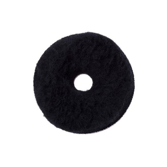 Фото ZviZZer "Doodle" Wool-Pad черный меховой круг 155/25/155мм