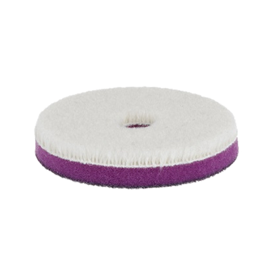 Фото ZviZZer "Doodle" Wool-Pad белый меховой круг 80/15/80мм