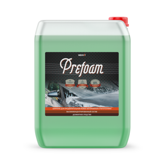 Фото Megvit Prefoam активная пена для бесконтактной мойки 20 кг