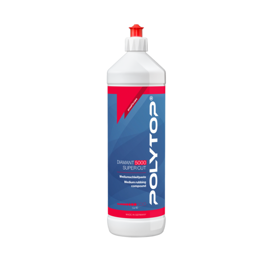 Фото Polytop Diamant 5000 Super Cut среднеабразивная одношаговая полировальная паста (P3000) 1 л