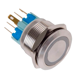 Фото Антивандальная кнопка синяя